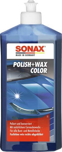 Polish wax color - &, blau