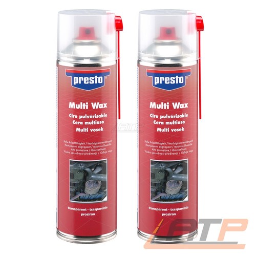 500ml presto multi wax - 2x,