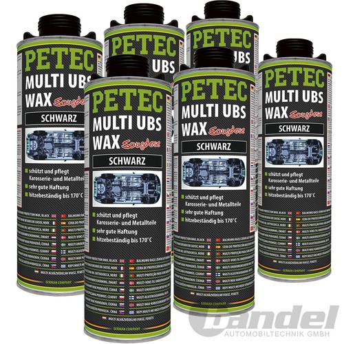 Petec unterbodenschutz - 6x,