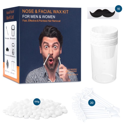 Nasenhaar wachs nose wax kit - nasenhaar,