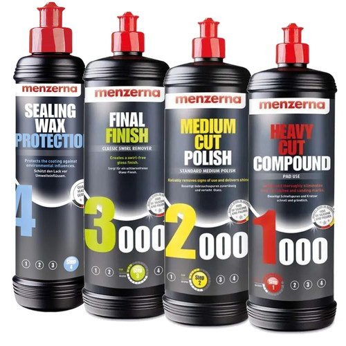 Menzerna politur set 1000 - set, 2000