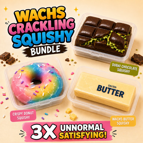 Wax cracking squishy - cracking, bundle
