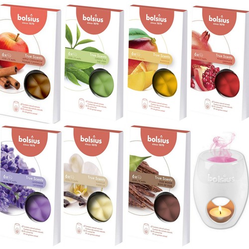 6er pack bolsius - bolsius, aromatic